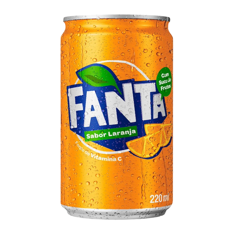 Fanta Laranja Lata 330ML